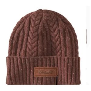 Carhartt NWT Sable Nep Rib Net Fisherman Beanie